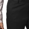 peter england men's polyester blend regular business suit pants set