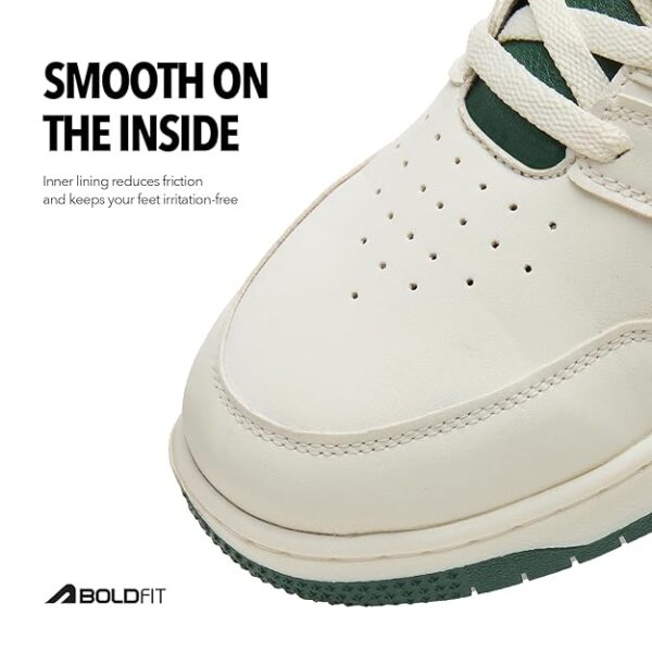 boldfit streetflow sneakers for man lightweight shoes for men comfortable air mesh casual soft cushion lace up