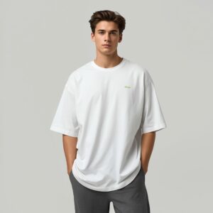 oversized round neck t shirt